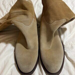 Ralph Lauren Collection Suede Cowboy Boots
